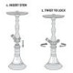 BYO Shisha 19 pulgadas