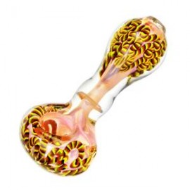 Pipa Vidrio Twisting Rasta