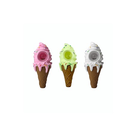 Pipa Silicon Cono de Nieve