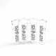 White Rhino Glass Flat Tips