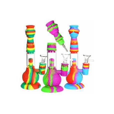 Honey Bee Bong Dab Silicon 2 en 1