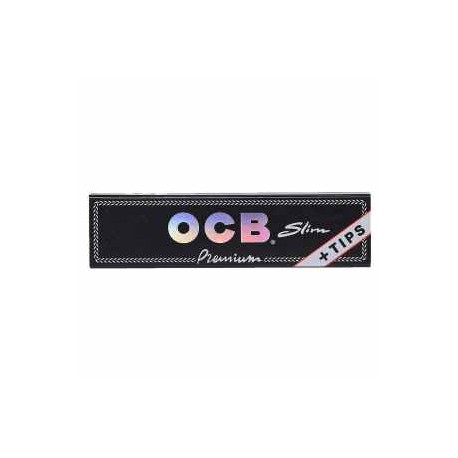 OCB Premium King Size Slim + Tips