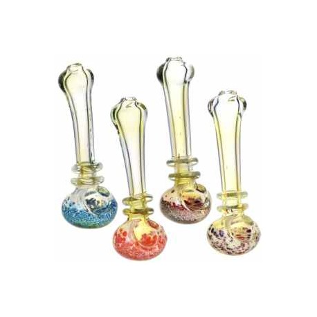 Pipa Vidrio Fumed Speckled