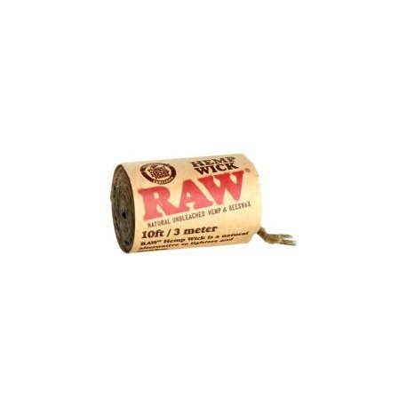 Raw Hemp Wick 3mts