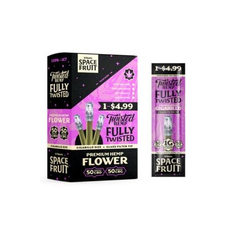 Twisted Hemp Fully Twisted Pre Rolados CBD