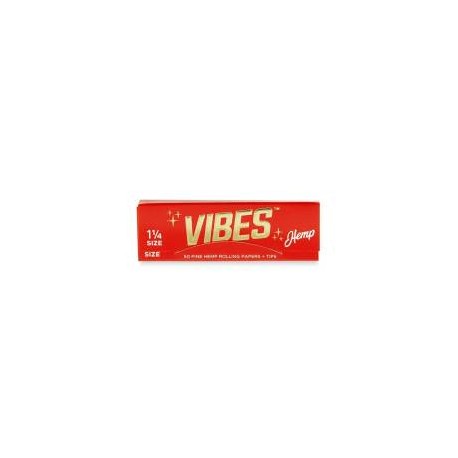 Vibes Hemp 1 1/4 + Tips