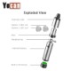 Yocan Regen Vaporizador Concentrados Wax
